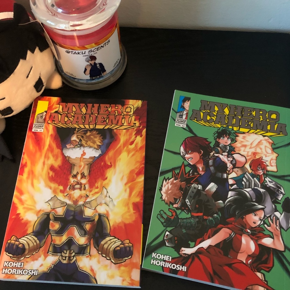 My Hero Academia Manga Volumes 21 and 22